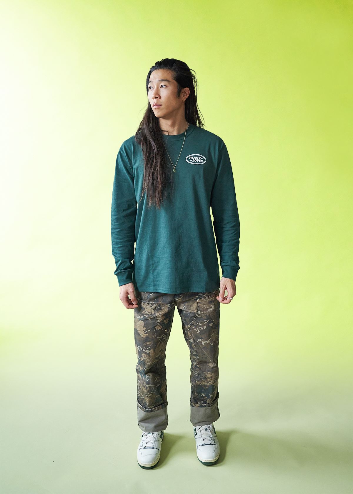 Plant Lover L/S T-Shirt Merchandise Rooted