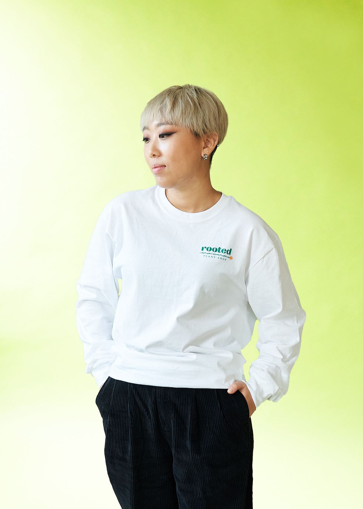 Rooted Plant Shop L/S T-Shirt Merchandise Rooted