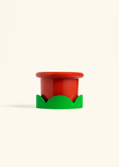 Fat Lip Planter, Poppy