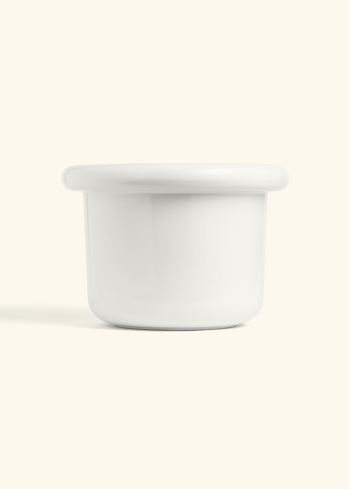 Fat Lip Planter, Polar White