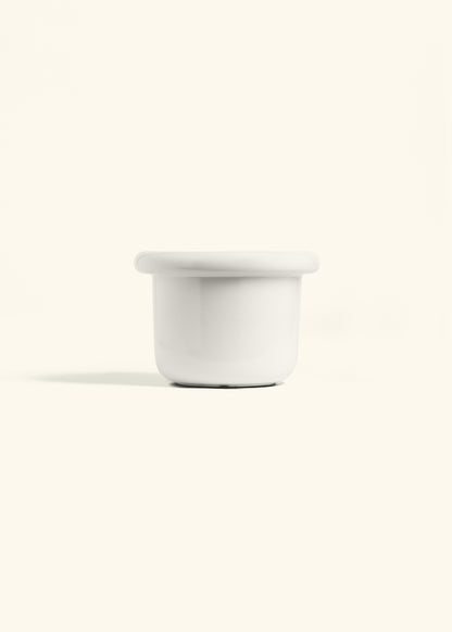 Fat Lip Planter, Polar White