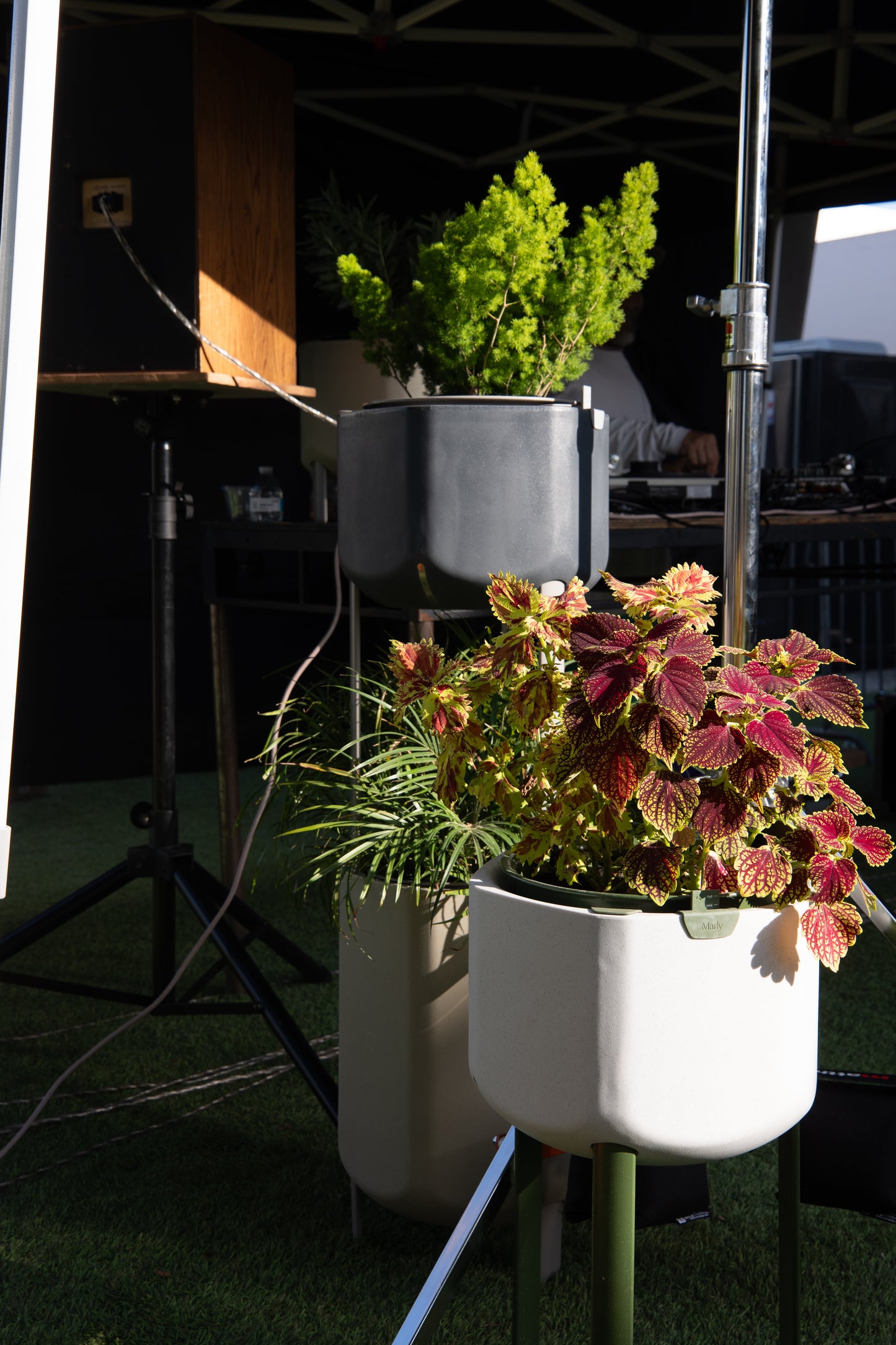 Self-Watering Planter, Stone