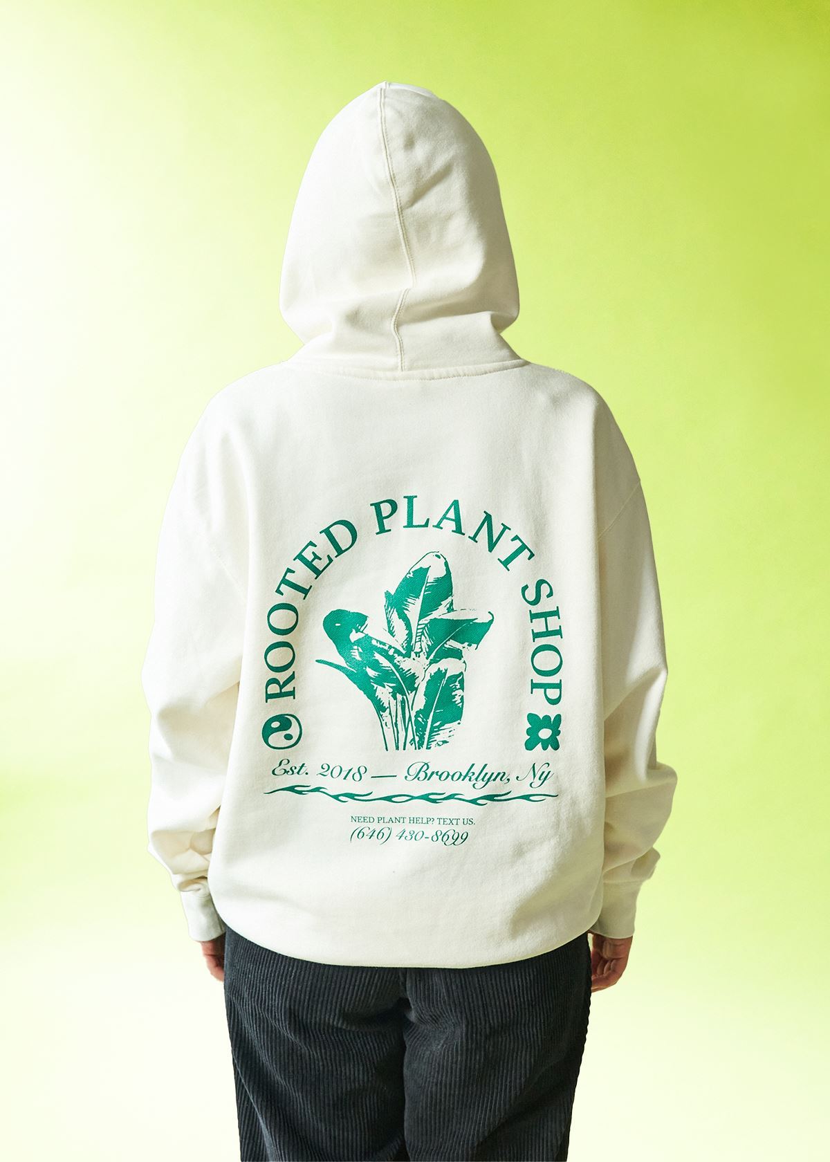 Rooted Plant Shop Hoodie Merchandise Rooted 