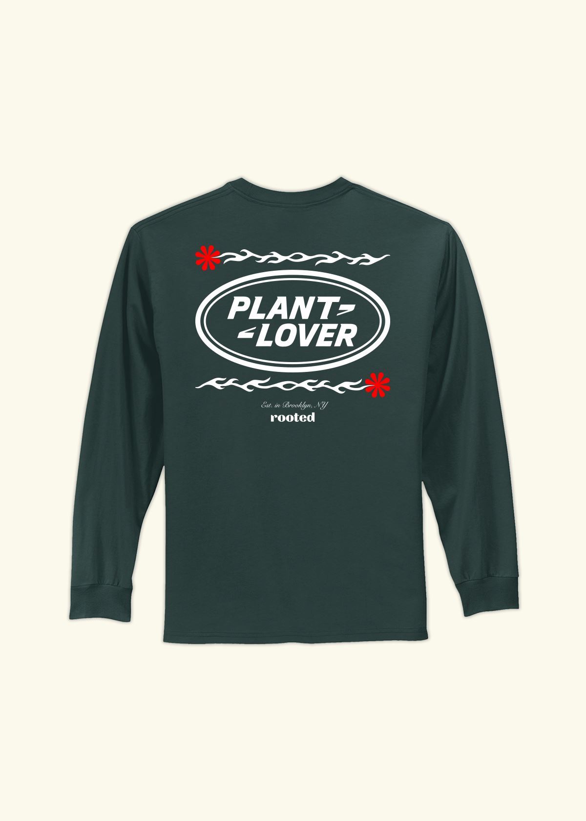 Plant Lover L/S T-Shirt Merchandise Rooted Forest SM 