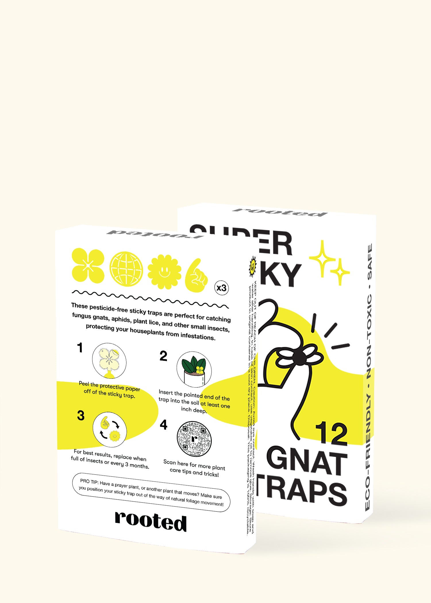Eco Friendly Sticky Bug Traps - China Yellow Sticky Trap and